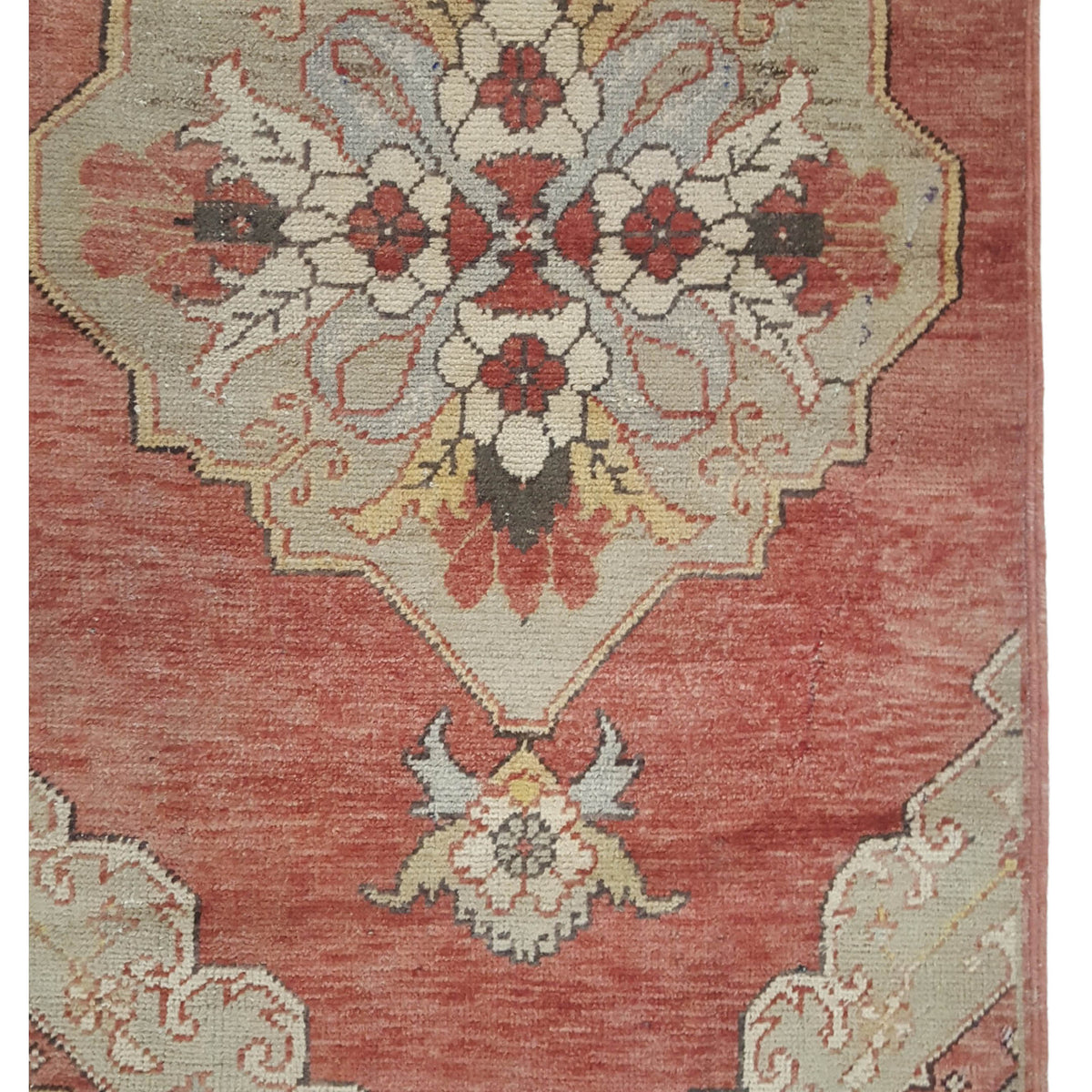 Pacific Anatolia 73600 Orange Grey Transitional Hand Knotted Rug