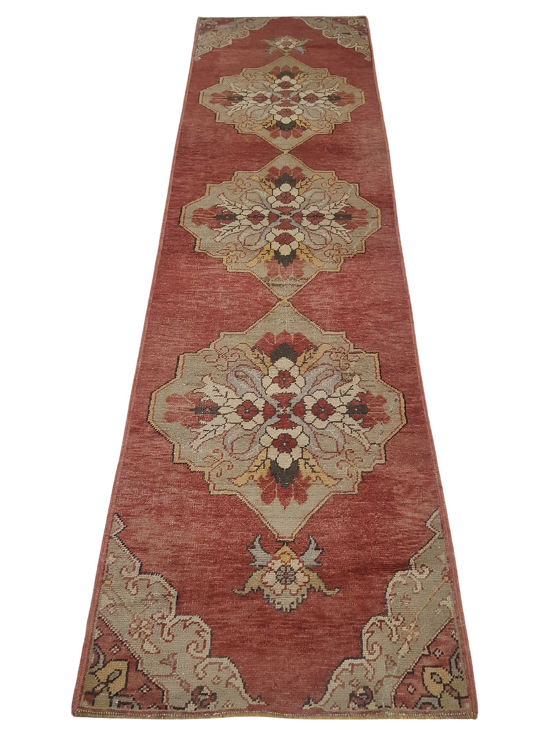 Pacific Anatolia 73600 Orange Grey Transitional Hand Knotted Rug