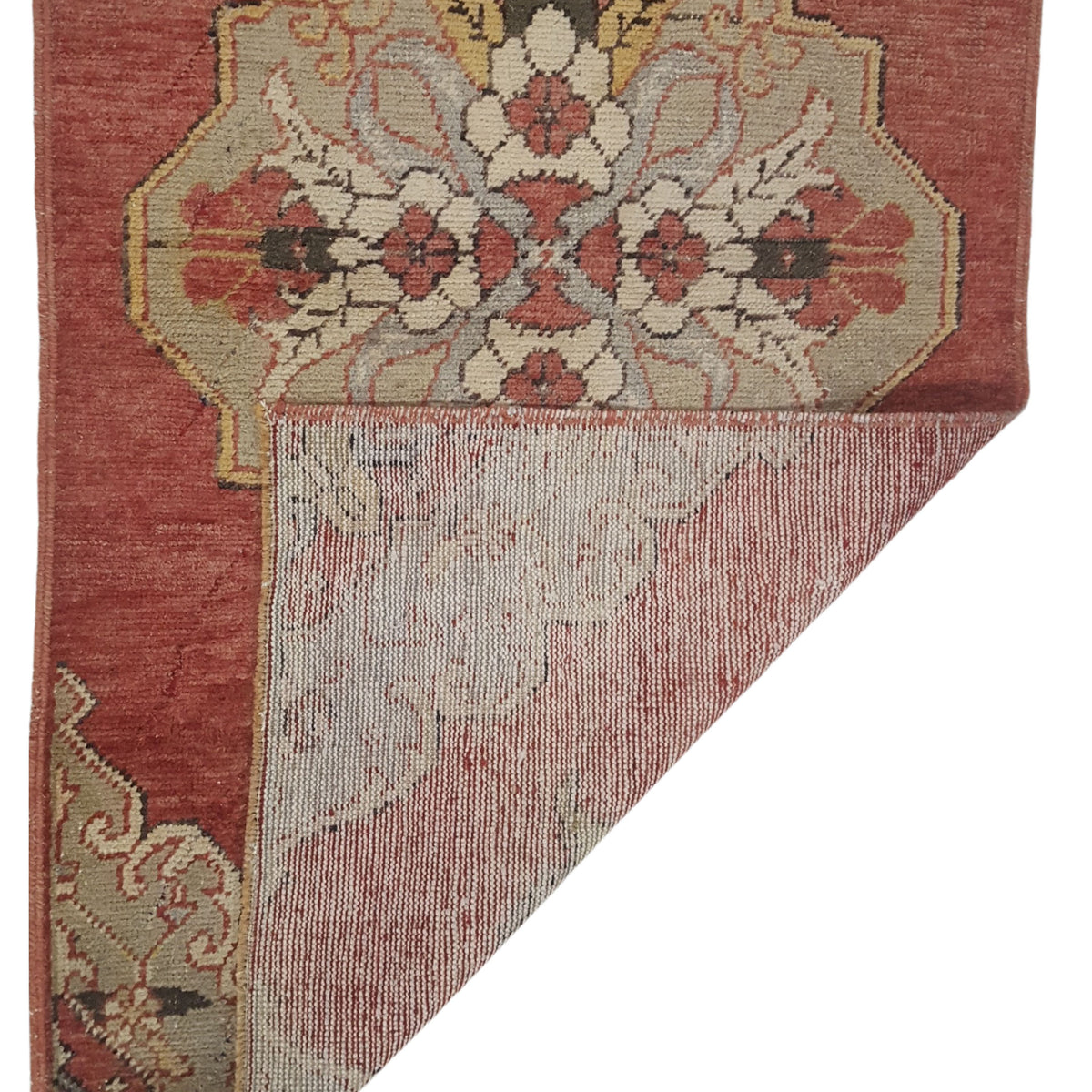 Pacific Anatolia 73600 Orange Grey Transitional Hand Knotted Rug