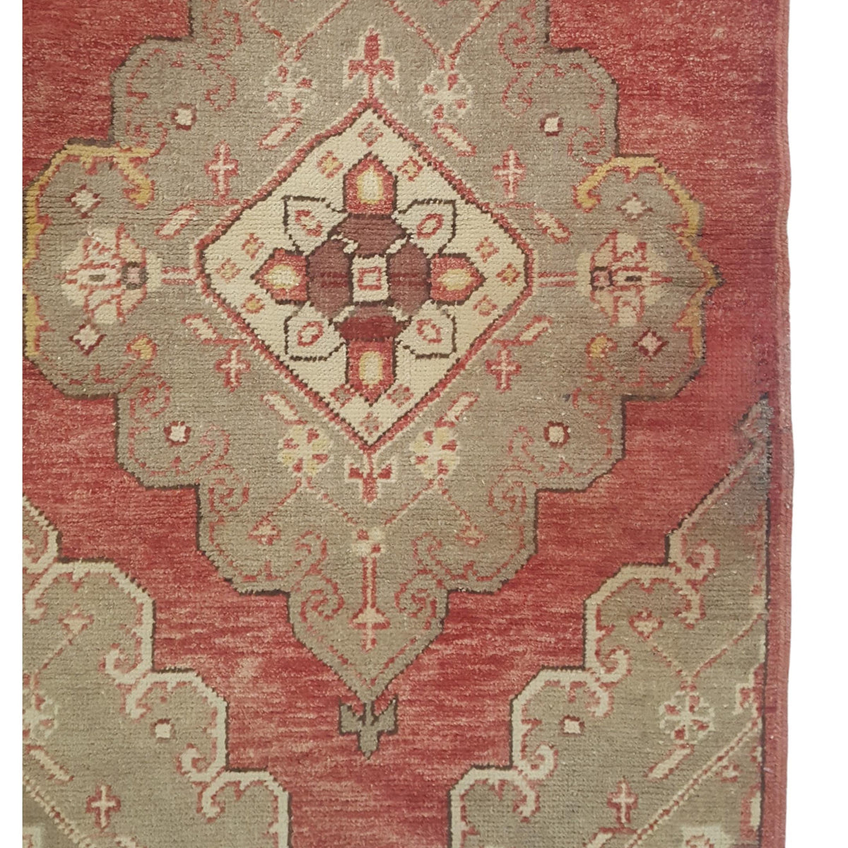 Pacific Anatolia 73602 Rust Grey Transitional Hand Knotted Rug
