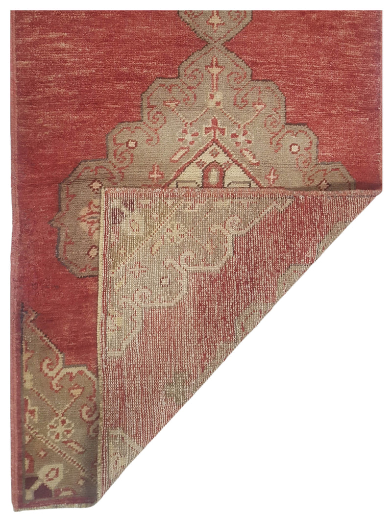 Pacific Anatolia 73602 Rust Grey Transitional Hand Knotted Rug