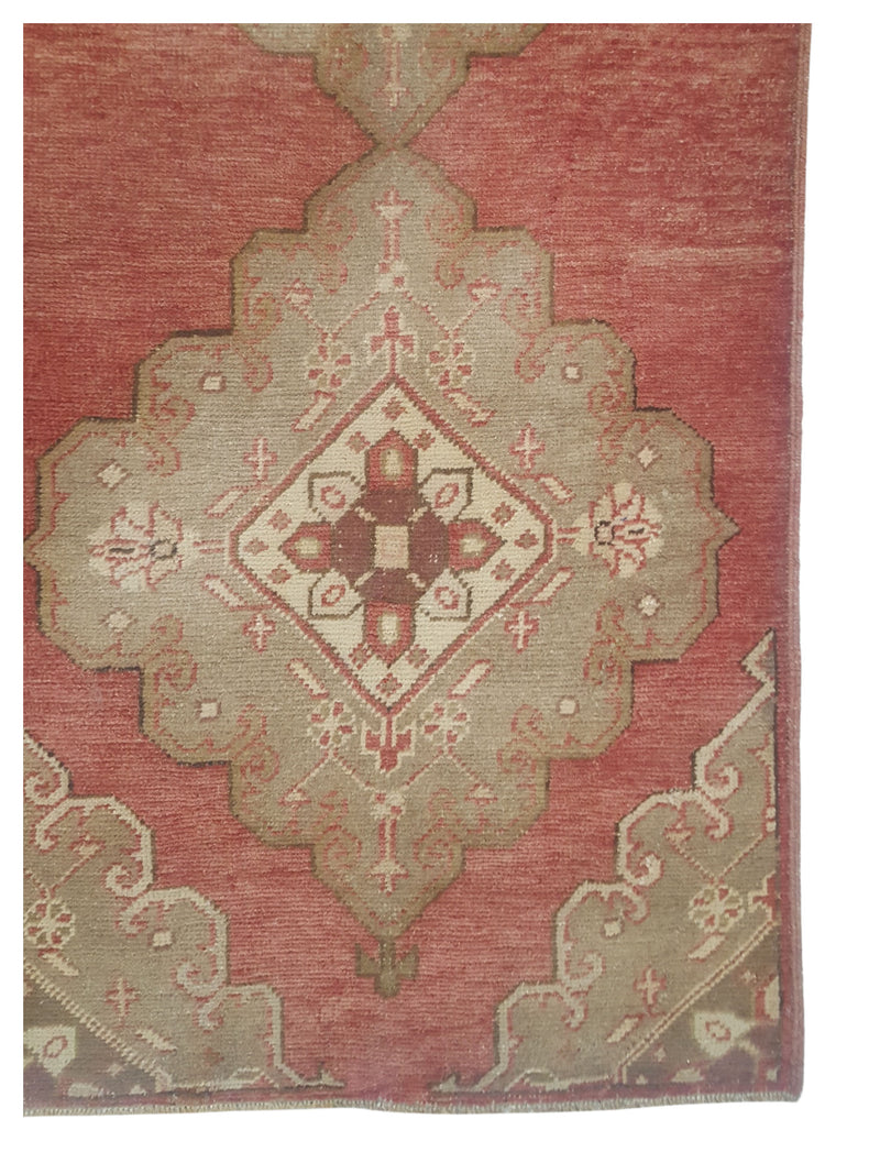 Pacific Anatolia 73603 Orange Grey Transitional Hand Knotted Rug