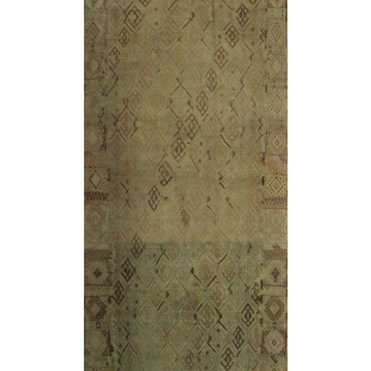 Pacific Gigim 73607 Latte Brown Transitional Flatweave Rug