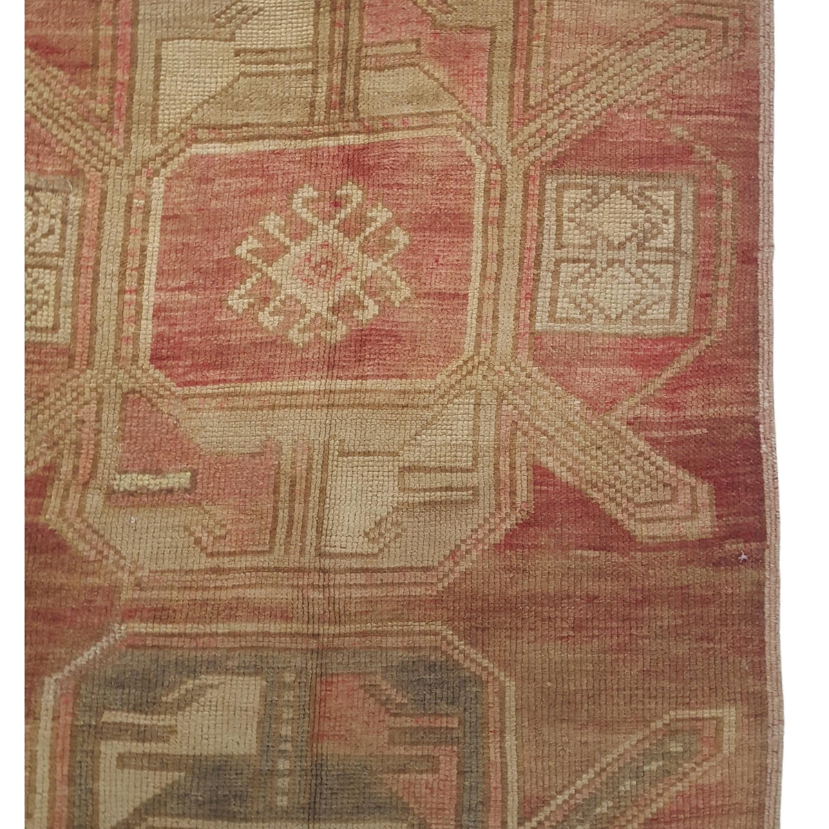 Pacific Kars 73621 Orange Gold Transitional Hand Knotted Rug