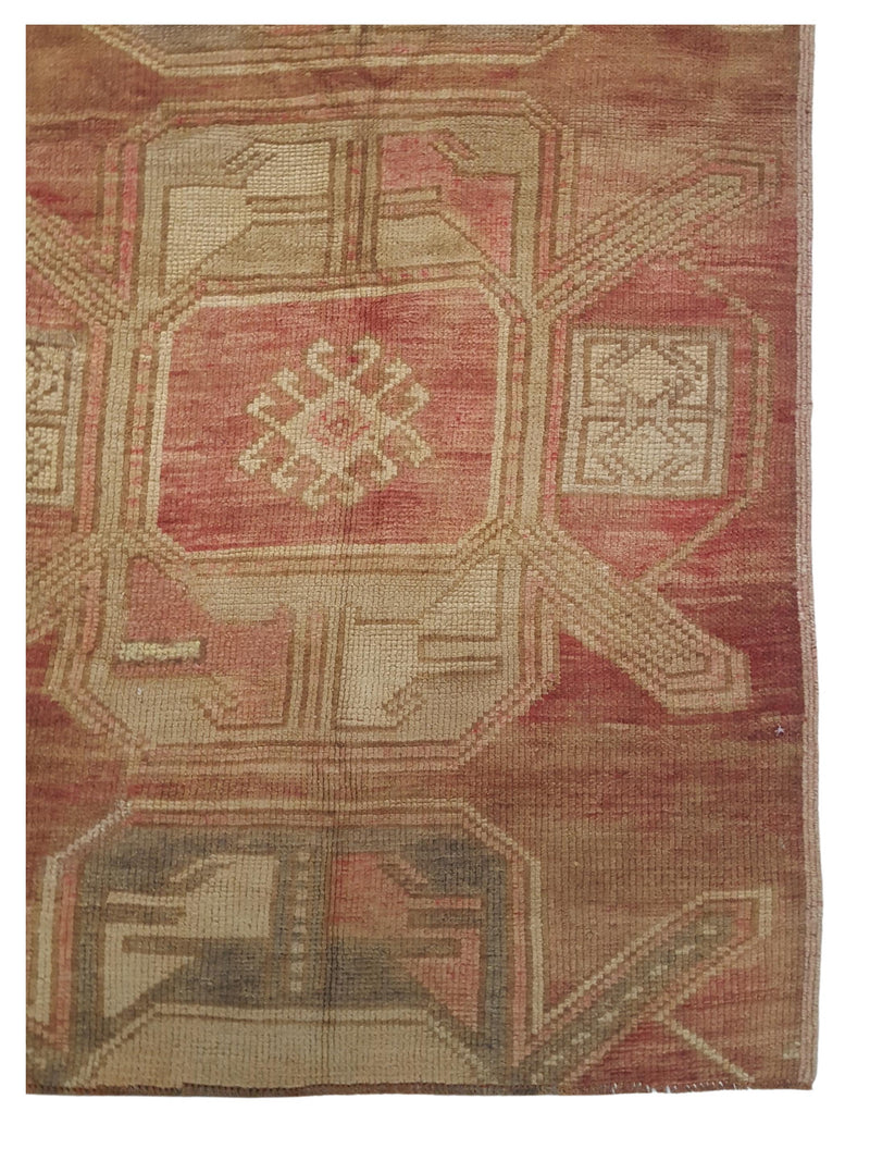 Pacific Kars 73621 Orange Gold Transitional Hand Knotted Rug