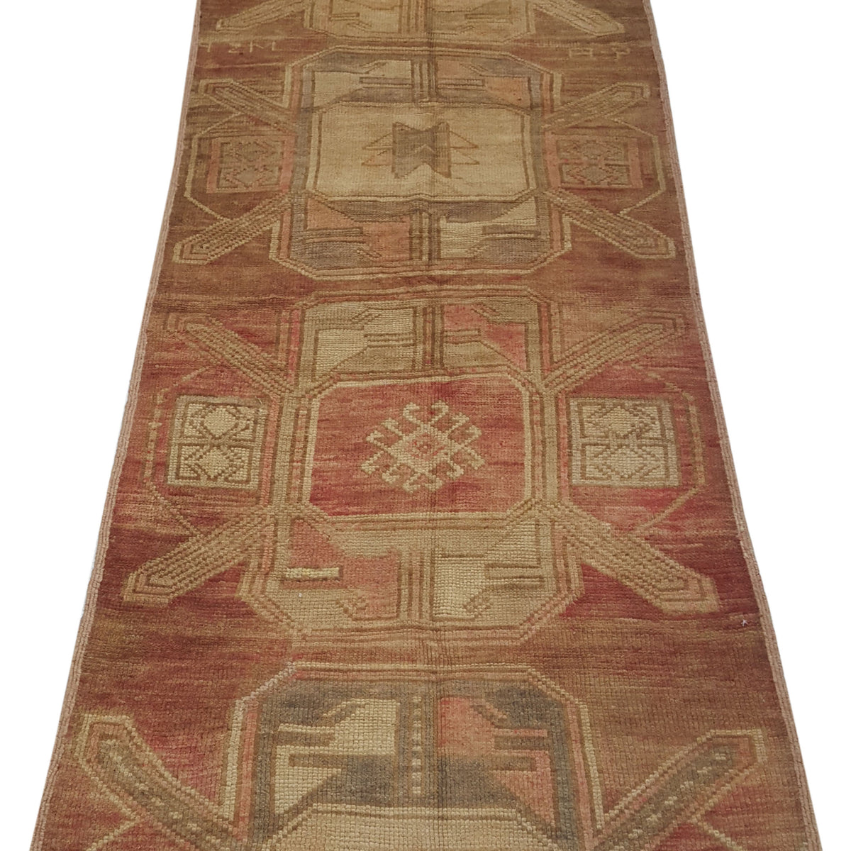Pacific Kars 73621 Orange Gold Transitional Hand Knotted Rug