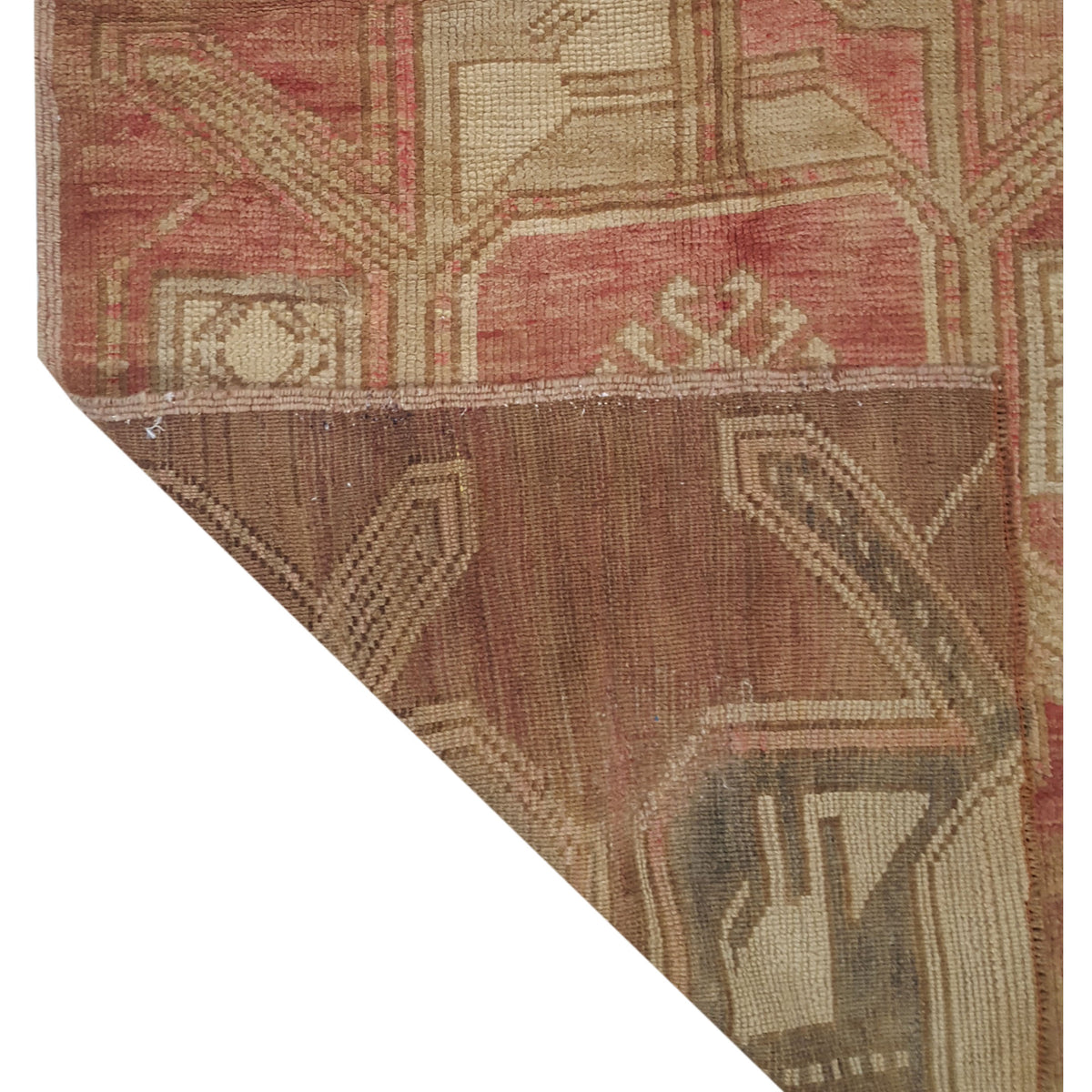 Pacific Kars 73621 Orange Gold Transitional Hand Knotted Rug