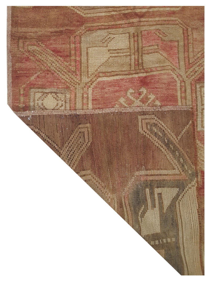 Pacific Kars 73621 Orange Gold Transitional Hand Knotted Rug