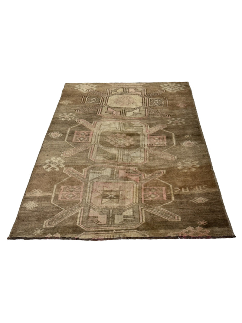 Pacific Kars 73626 Camel Samen Transitional Hand Knotted Rug
