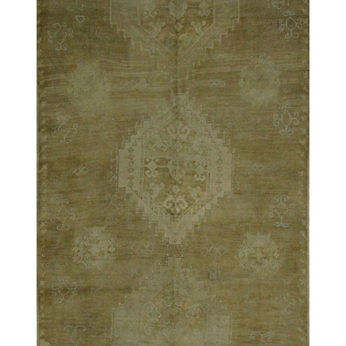 Pacific Kars 73632 Camel Beige Transitional Hand Knotted Rug