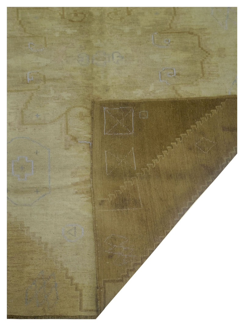 Pacific Kars 73633 Latte Beige Transitional Hand Knotted Rug