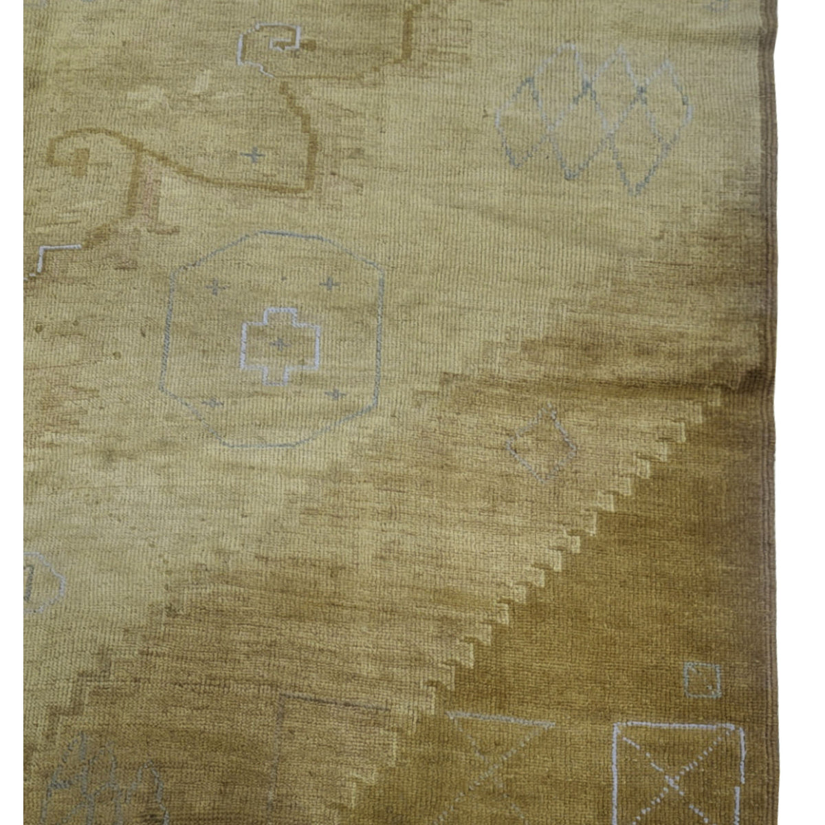 Pacific Kars 73633 Latte Beige Transitional Hand Knotted Rug