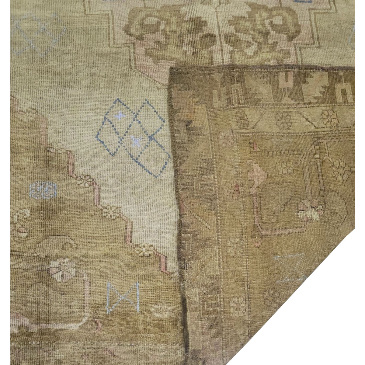 Pacific Kars 73634 Latte Beige Transitional Hand Knotted Rug