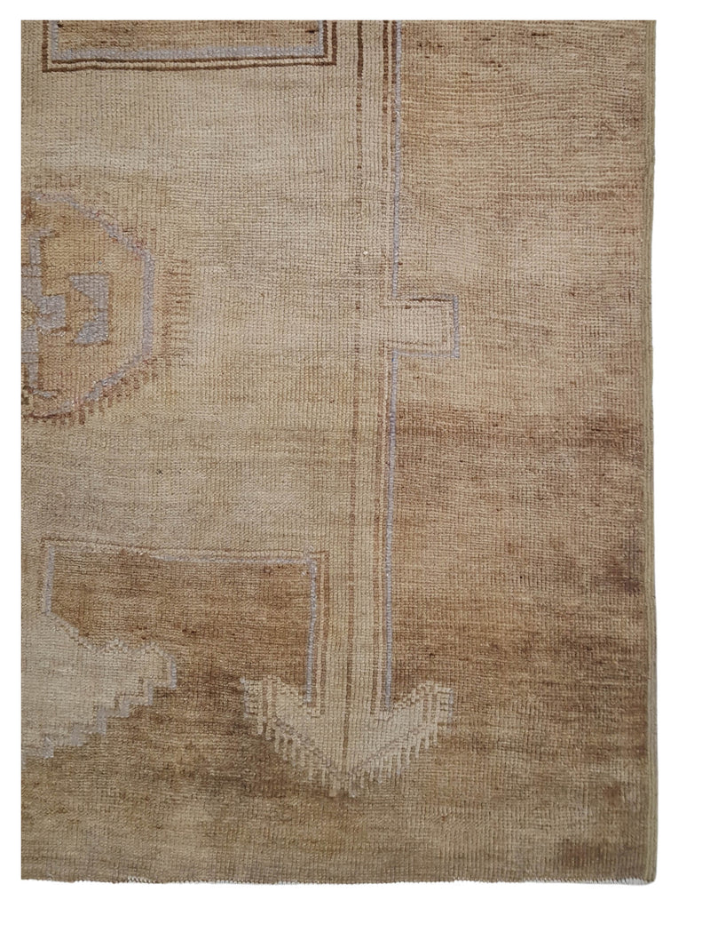 Pacific Kars 73635 Camel Camel Transitional Hand Knotted Rug