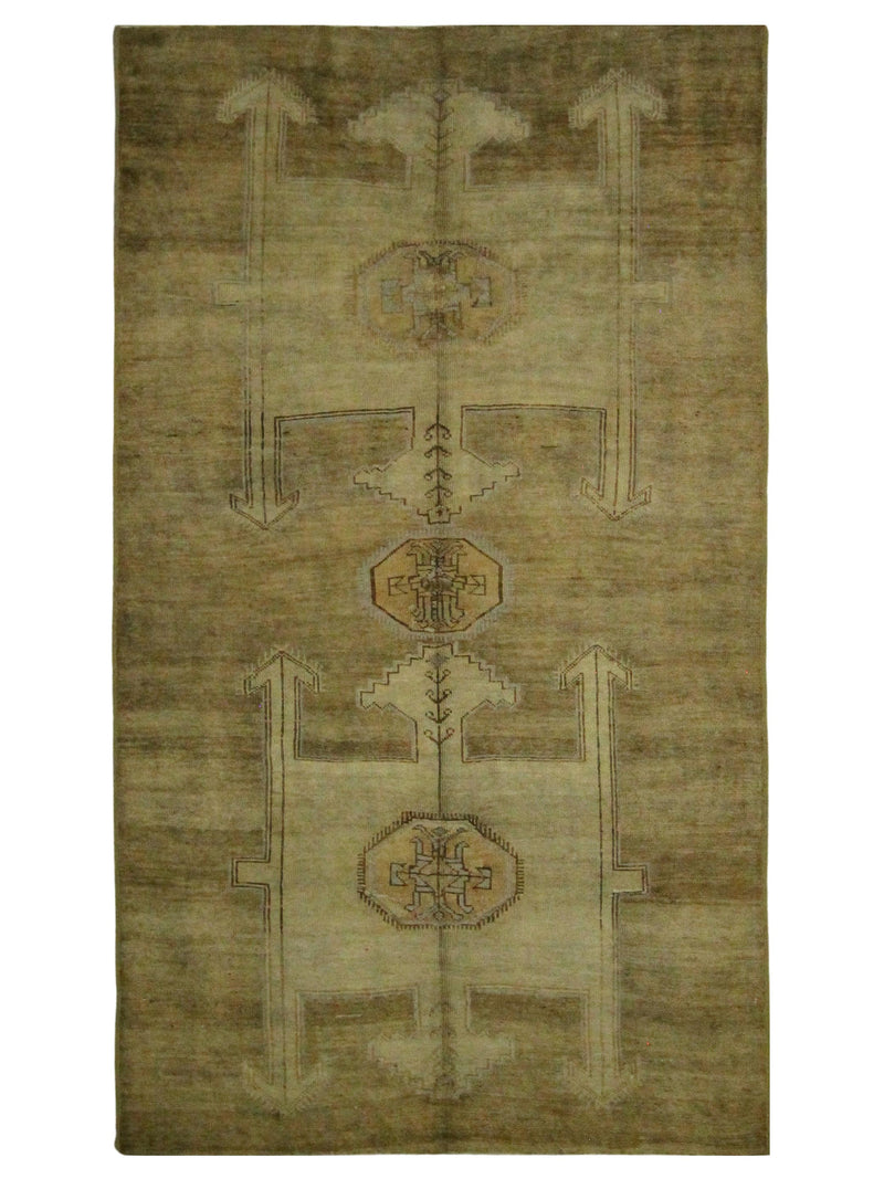 Pacific Kars 73635 Camel Camel Transitional Hand Knotted Rug