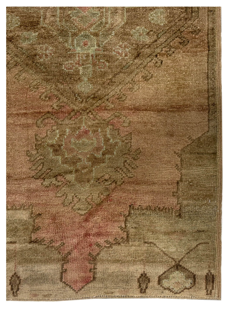 Pacific Anatolia 73640 Camel Pink Transitional Hand Knotted Rug