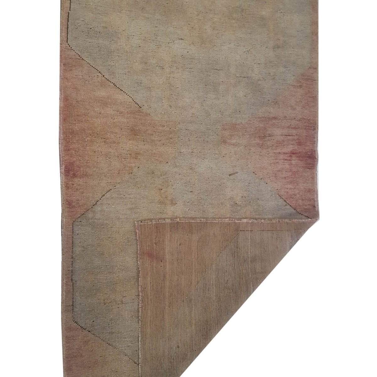 Pacific Anatolia 73641 Camel Orange Transitional Hand Knotted Rug