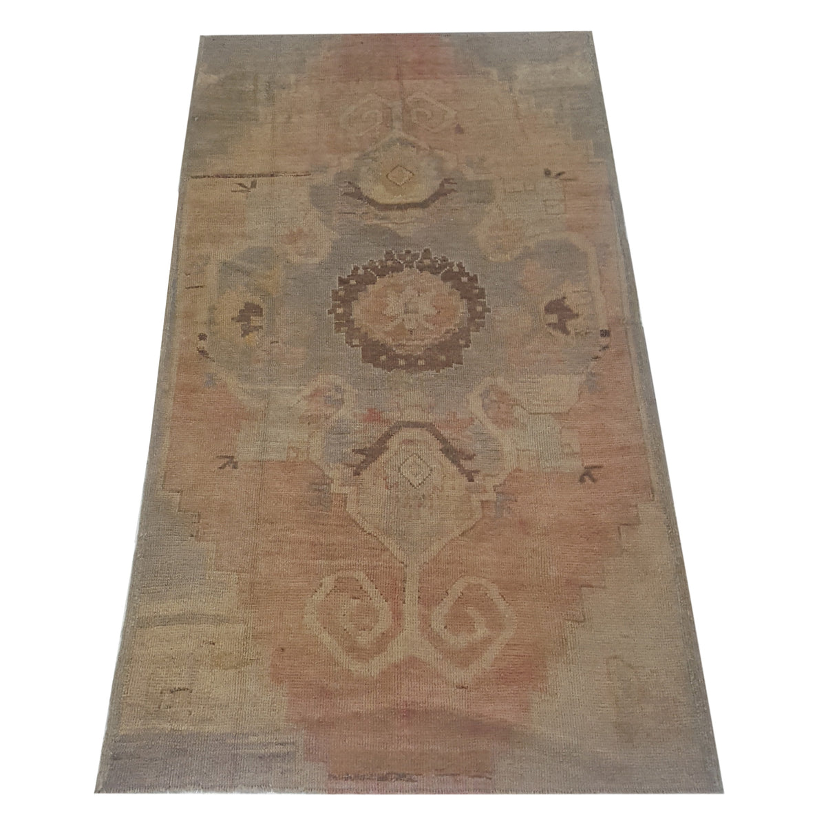 Pacific Anatolia 73642 Orange Gold Transitional Hand Knotted Rug
