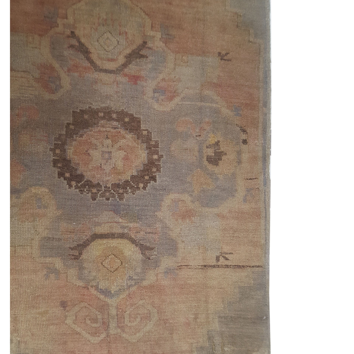 Pacific Anatolia 73642 Orange Gold Transitional Hand Knotted Rug