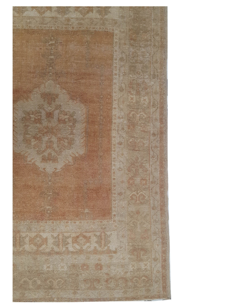 Pacific Anatolia 73646 Orange Gold Transitional Hand Knotted Rug