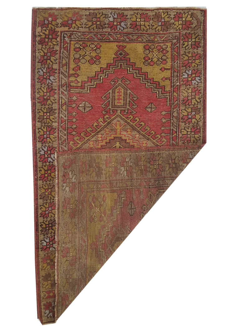 Pacific Anatolia 73650 Rust Gold Transitional Hand Knotted Rug