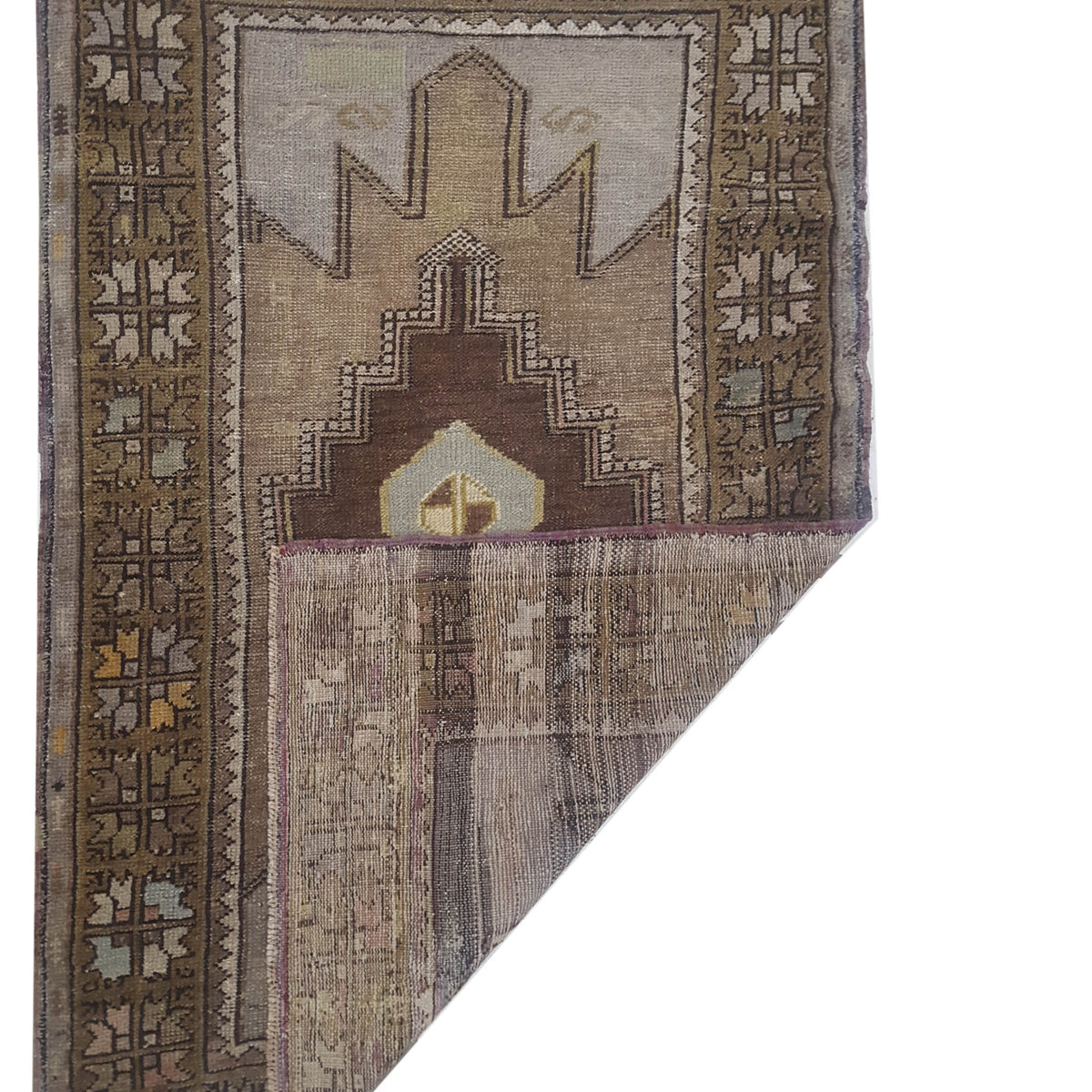 Pacific Anatolia 73651 Latte Mocha Transitional Hand Knotted Rug