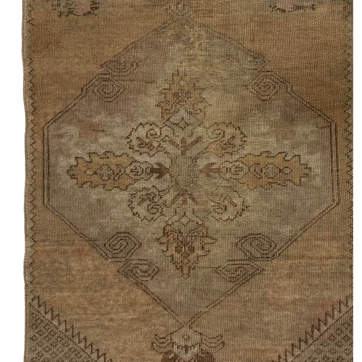 Pacific Anatolia 73654 Camel Brown Transitional Hand Knotted Rug