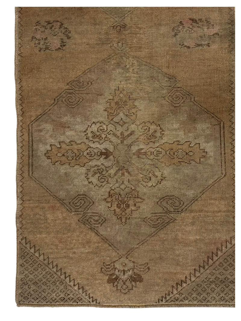 Pacific Anatolia 73654 Camel Brown Transitional Hand Knotted Rug