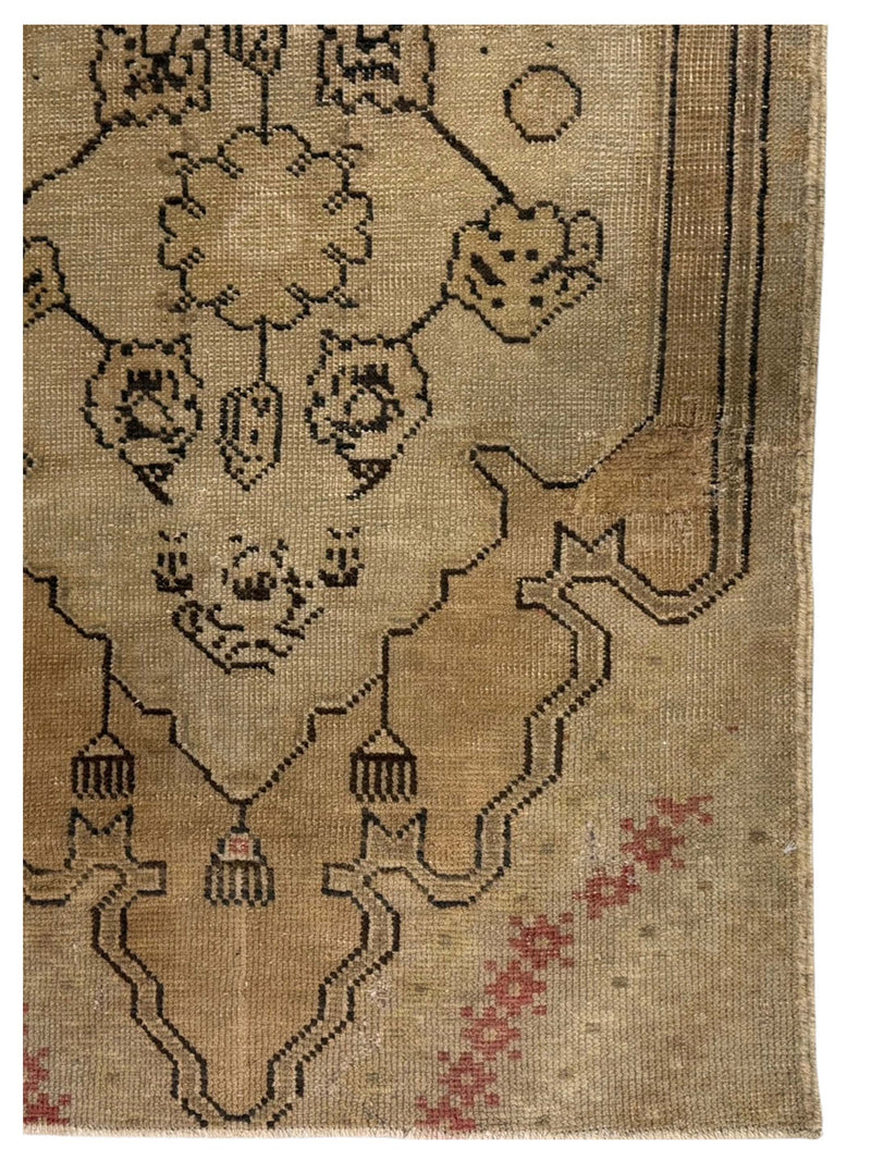 Pacific Anatolia 73655 Camel Brown Transitional Hand Knotted Rug