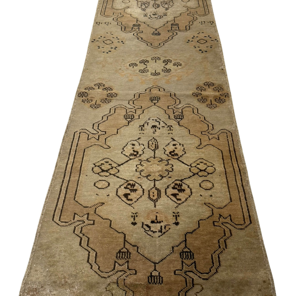 Pacific Anatolia 73655 Camel Brown Transitional Hand Knotted Rug