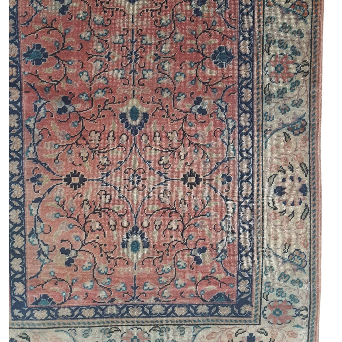 Pacific Anatolia 73656 Rust Ivory Transitional Hand Knotted Rug