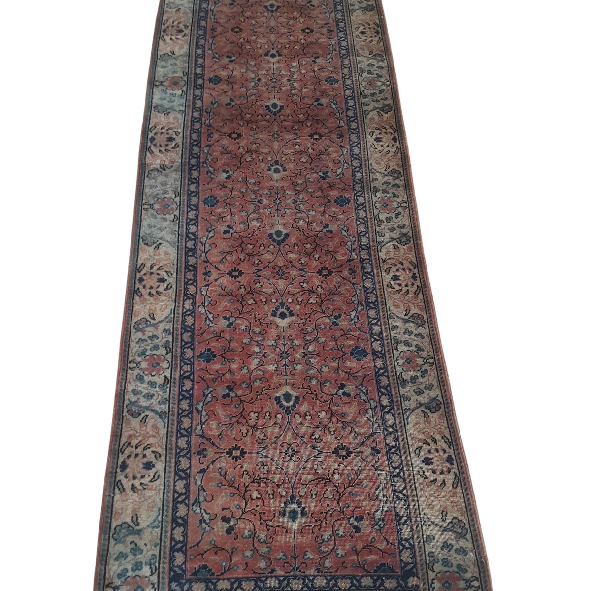 Pacific Anatolia 73656 Rust Ivory Transitional Hand Knotted Rug
