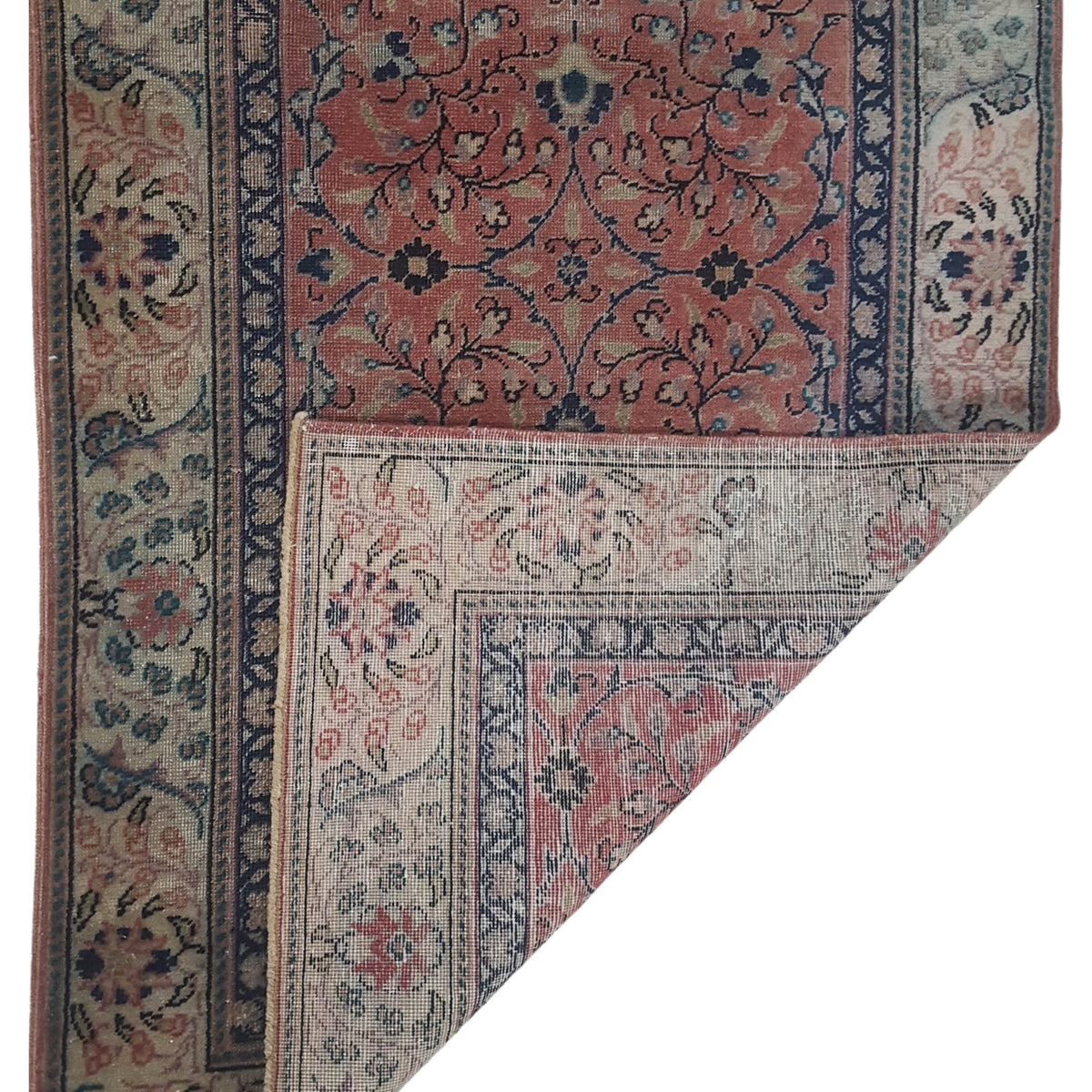 Pacific Anatolia 73656 Rust Ivory Transitional Hand Knotted Rug
