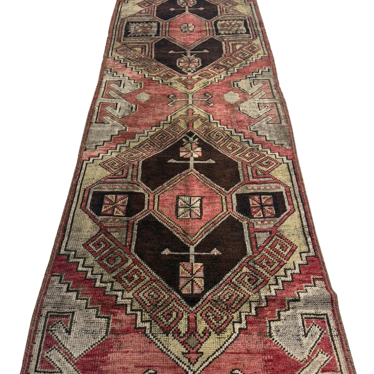 Pacific Anatolia 73657 Orange Ivory Transitional Hand Knotted Rug