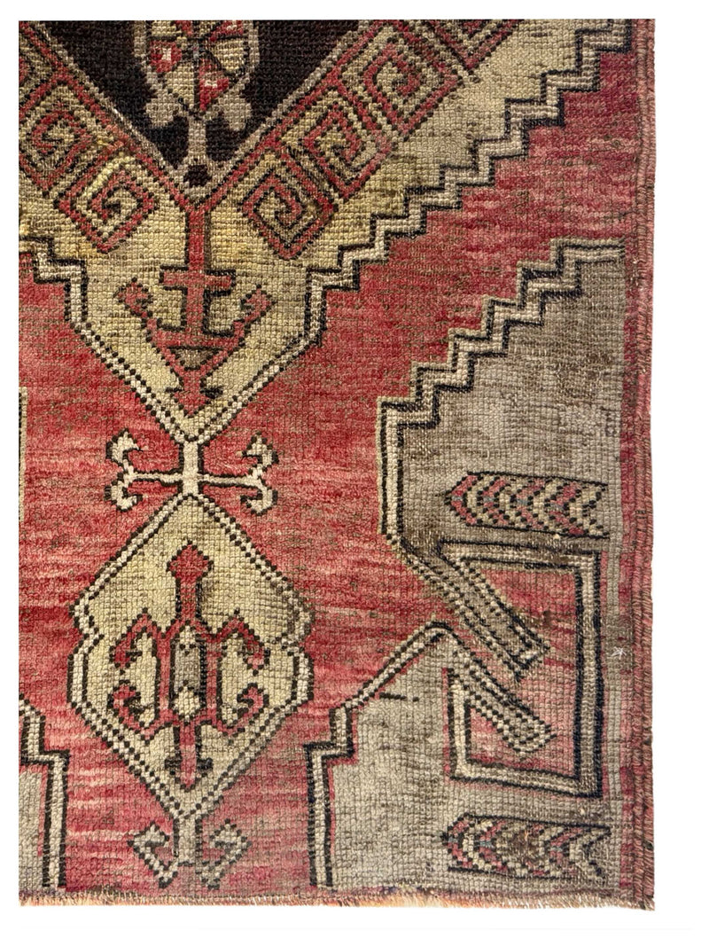 Pacific Anatolia 73657 Orange Ivory Transitional Hand Knotted Rug