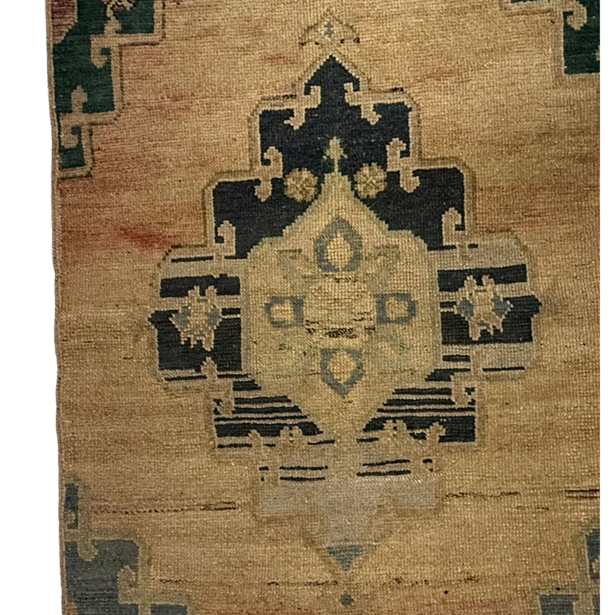 Pacific Anatolia 73658 Camel Navy Transitional Hand Knotted Rug