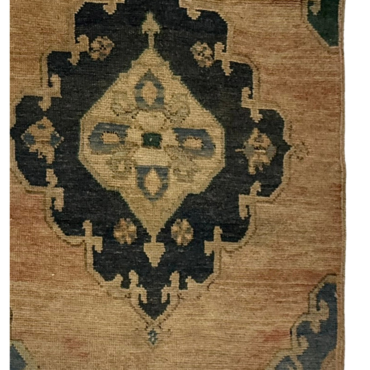 Pacific Anatolia 73658 Camel Navy Transitional Hand Knotted Rug