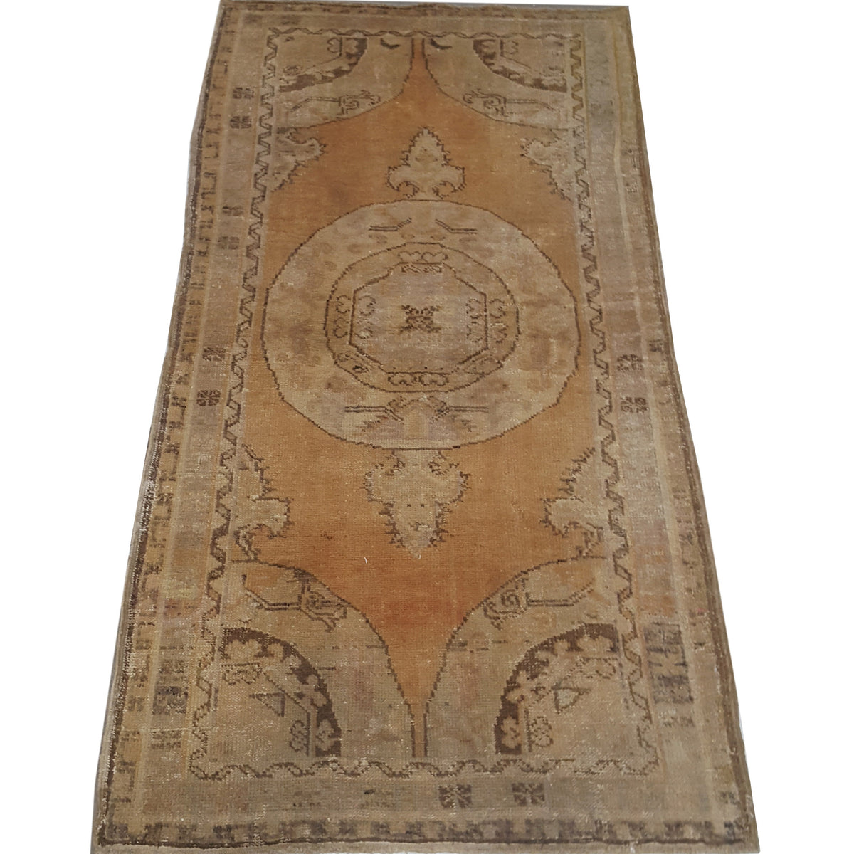 Pacific Anatolia 73662 Gold Camel Transitional Hand Knotted Rug