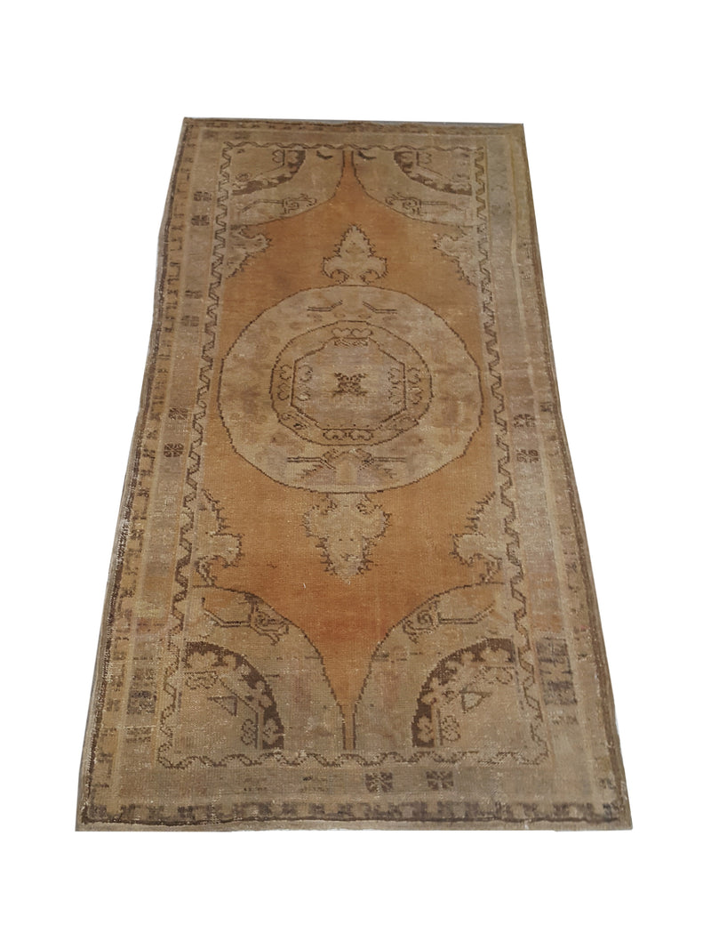 Pacific Anatolia 73662 Gold Camel Transitional Hand Knotted Rug