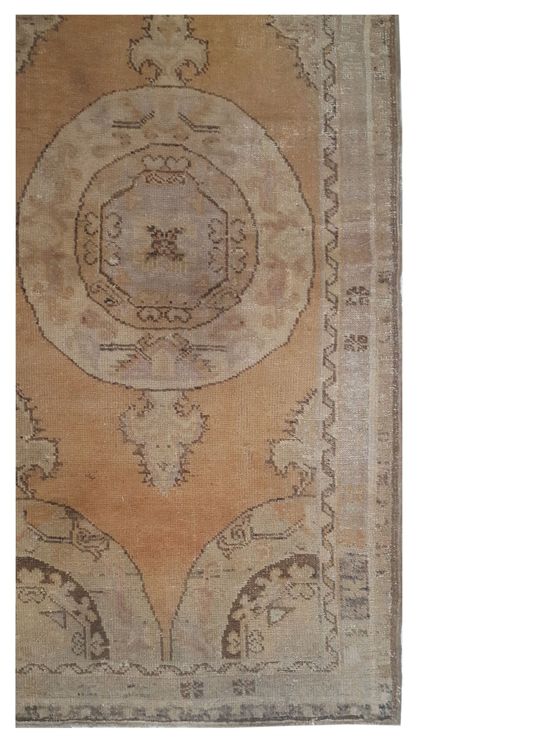 Pacific Anatolia 73662 Gold Camel Transitional Hand Knotted Rug