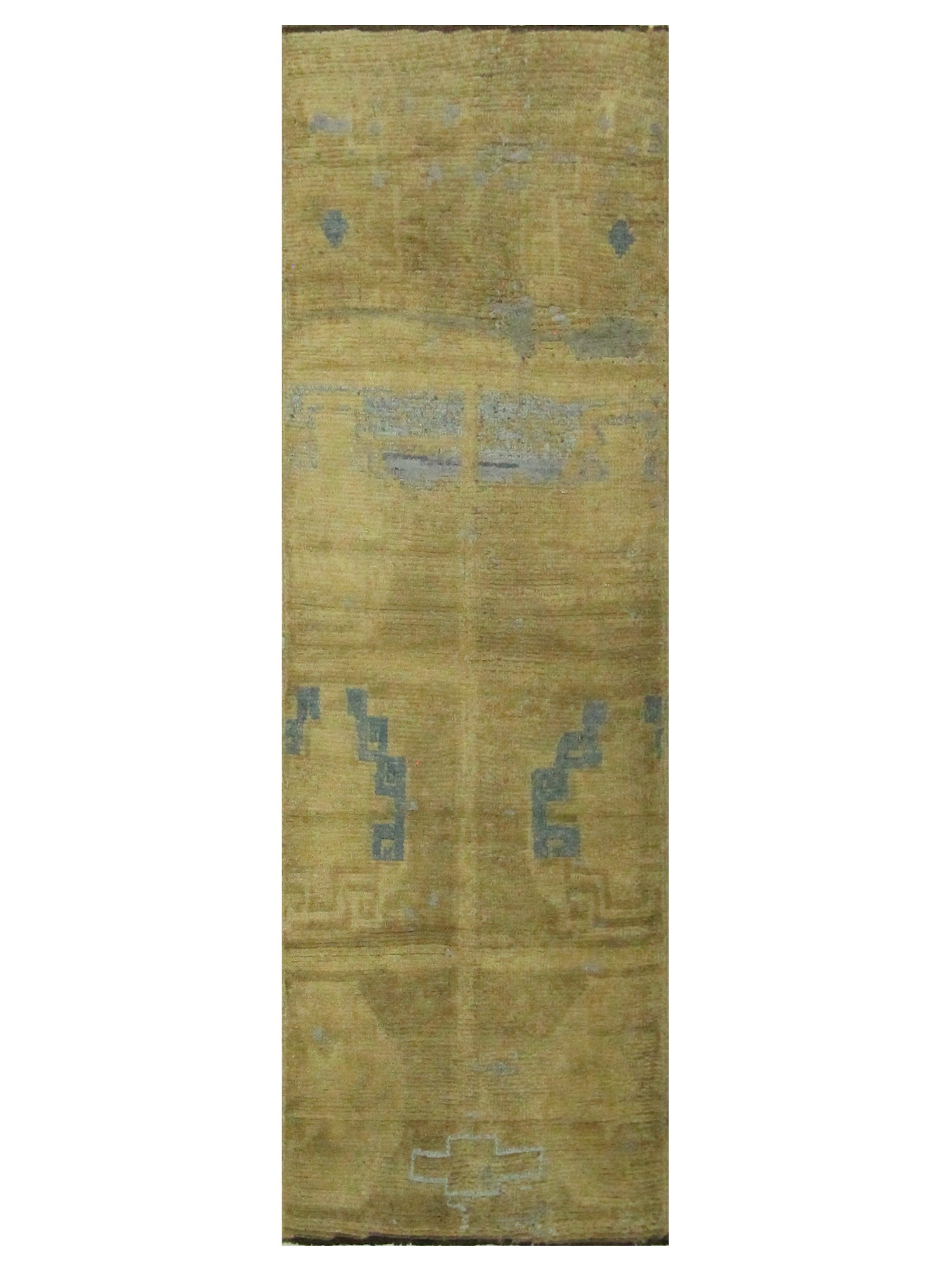 Pacific Moroccan 73664 Camel Blue Transitional Hand Knotted Rug ...