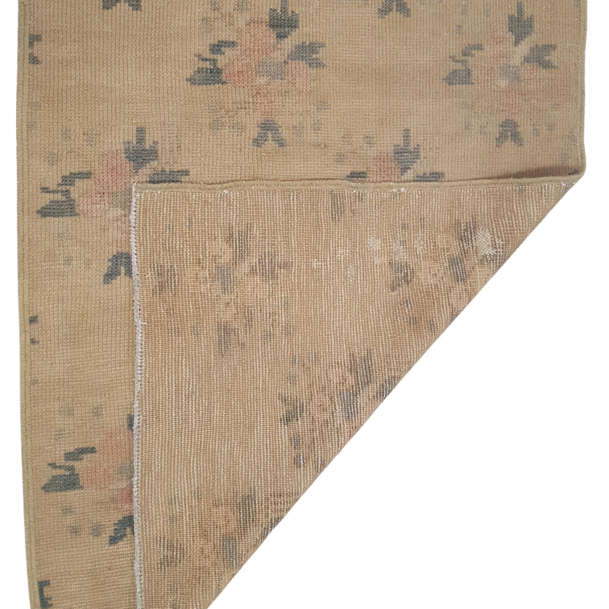 Pacific Anatolia 73666 Camel Teal Transitional Hand Knotted Rug