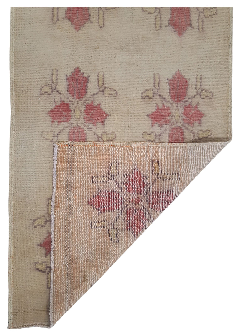 Pacific Anatolia 73668 Beige Rose Transitional Hand Knotted Rug