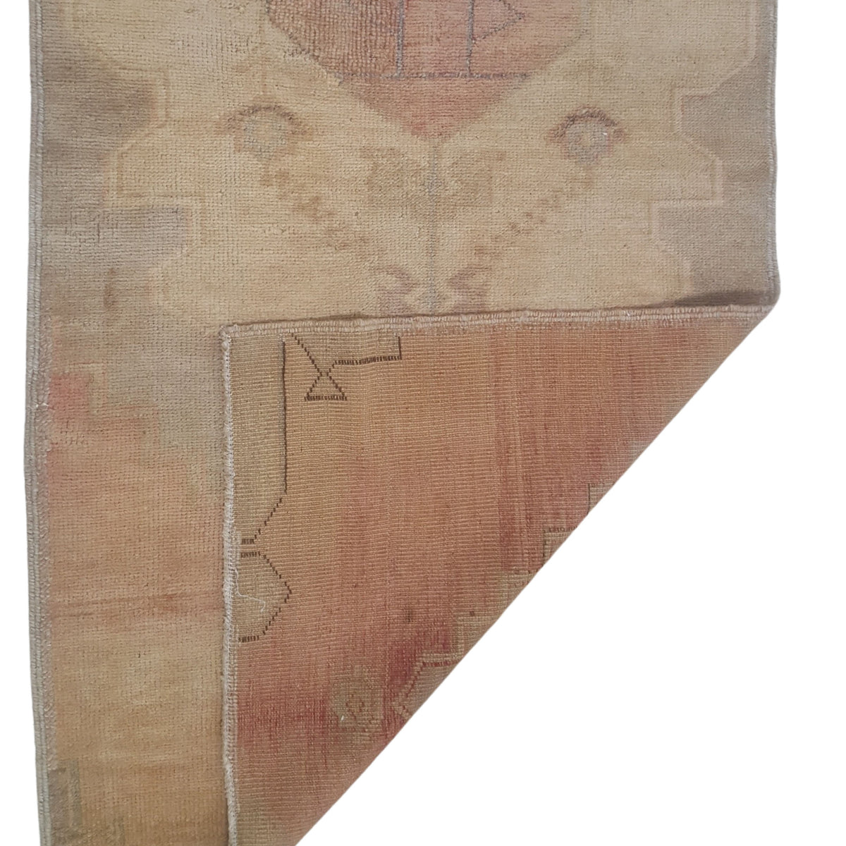 Pacific Anatolia 73671 Camel Beige Transitional Hand Knotted Rug