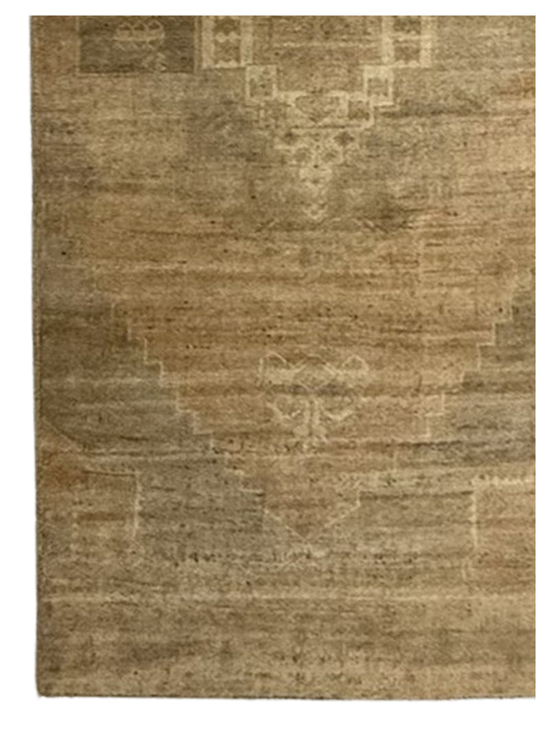 Pacific Anatolia 73673 Camel Latte Transitional Hand Knotted Rug