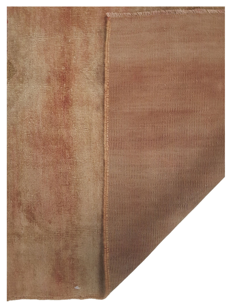 Pacific Anatolia 73677 Rose Rose Transitional Hand Knotted Rug