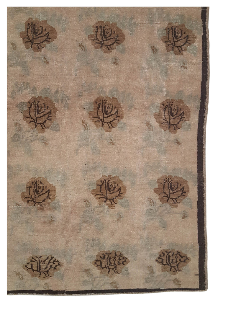 Pacific Anatolia 73680 Beige Brown Transitional Hand Knotted Rug