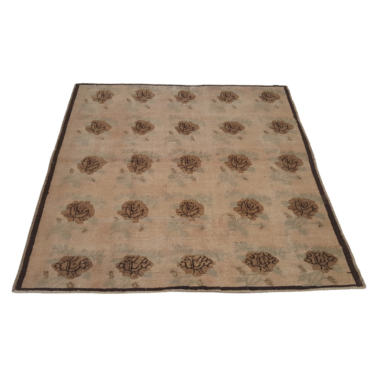 Pacific Anatolia 73680 Beige Brown Transitional Hand Knotted Rug