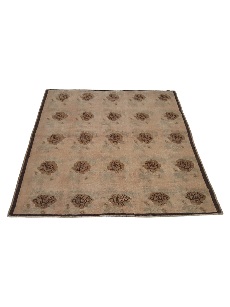 Pacific Anatolia 73680 Beige Brown Transitional Hand Knotted Rug