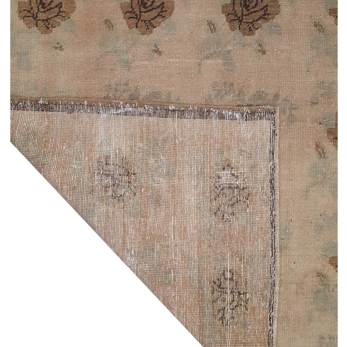 Pacific Anatolia 73680 Beige Brown Transitional Hand Knotted Rug